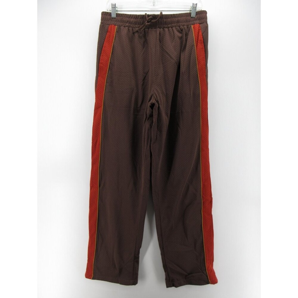 Stacy Adams Pants XL Track Warm Up Mesh Athleisure Drawtsring NEW